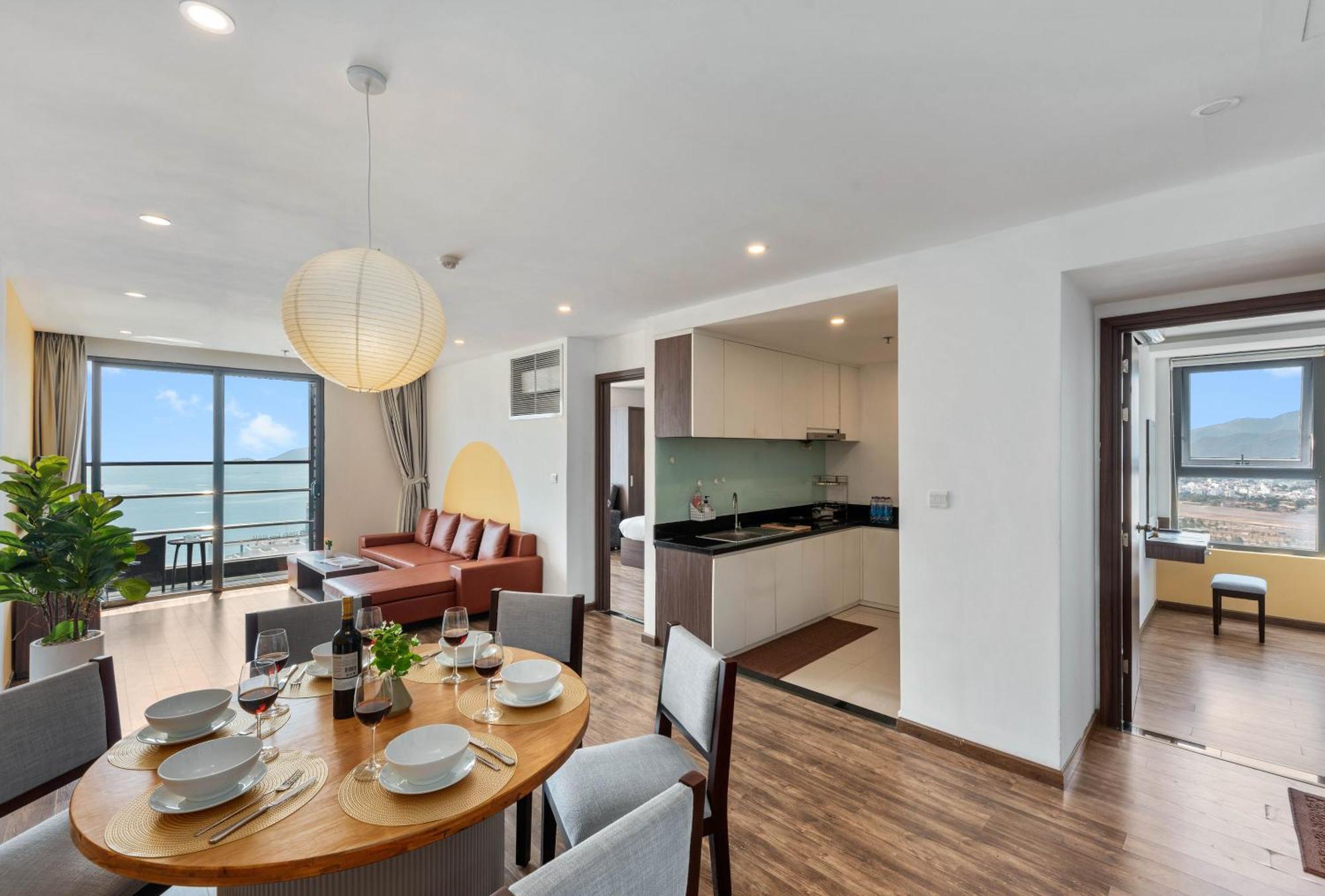 S Lux Apartment Virgo 나트랑 외부 사진